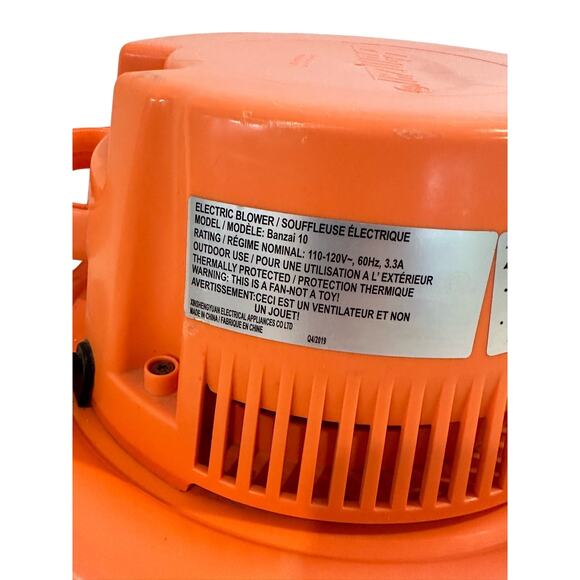 BANZAI Bounce House Electric Fan Blower Pump 25 ft Cord Tested - Picture 4 of 10